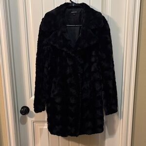 Kenneth Cole New York Black Teddy Jacket